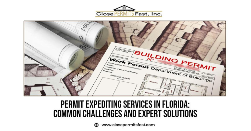 Permit Expediting Services in Florida helping contractors review construction permit documents and approval requirements