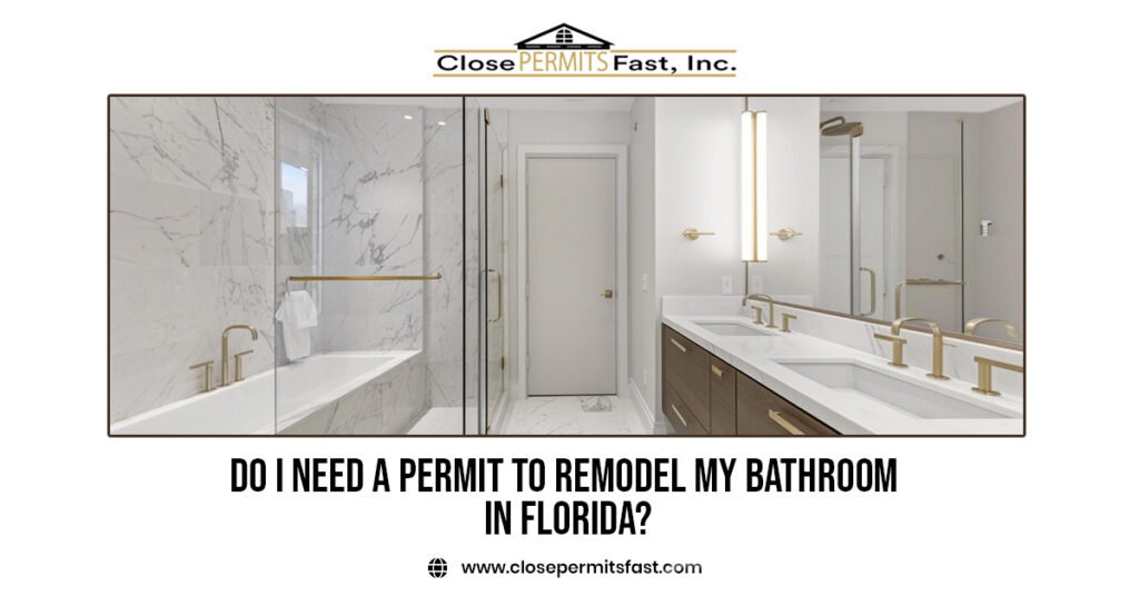 Bathroom remodel permit Florida requirements